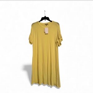 WONDERLY |  Yellow High Low Dress